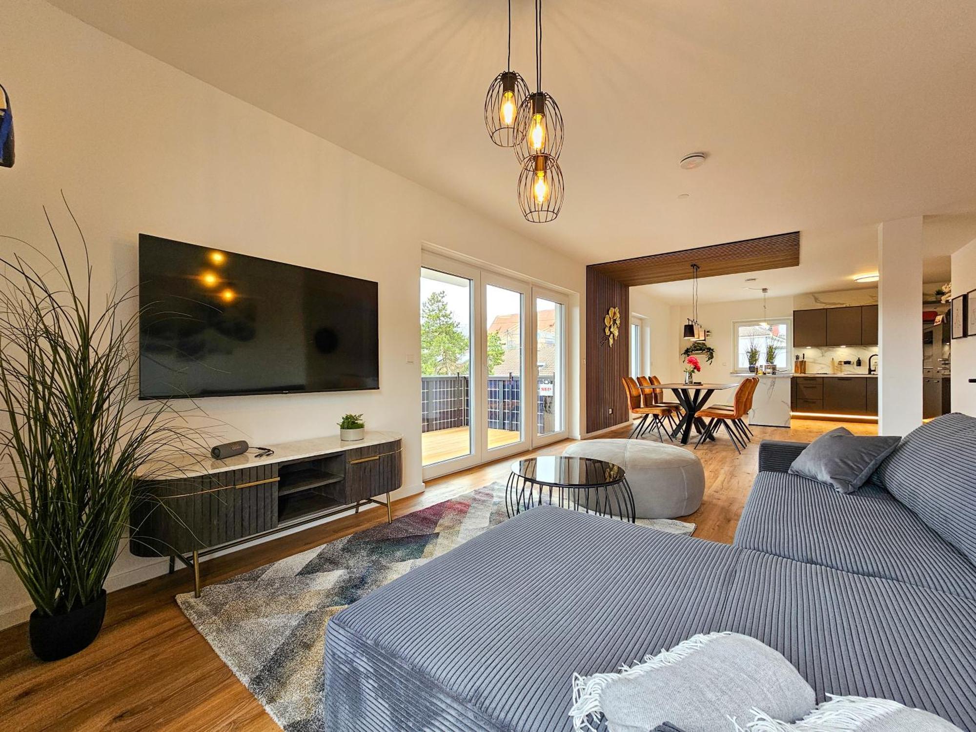 Better L Modern Apartment L Tischkicker Altusried Экстерьер фото